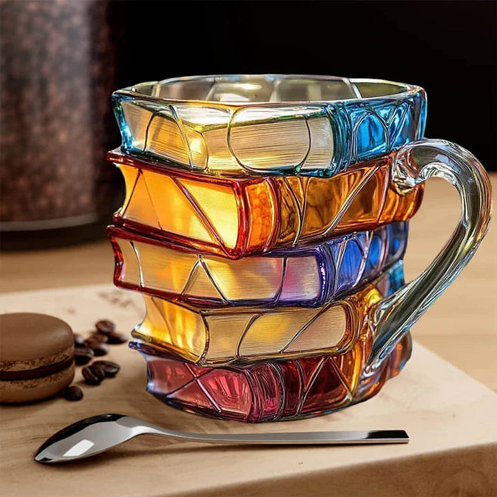 Handmade 3D book mug - Original