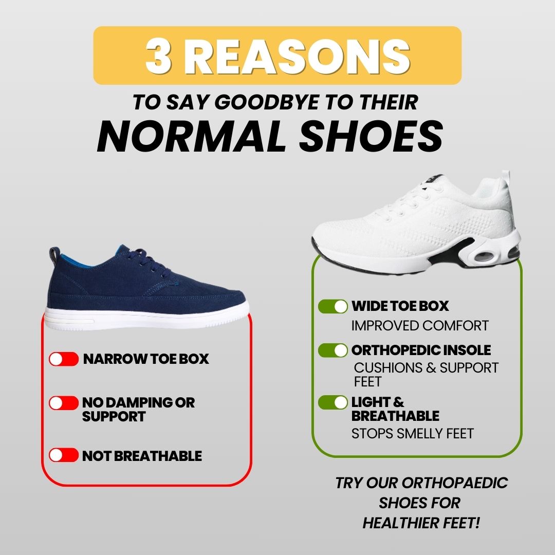 OrthoCare - Ergonomic & Non-slip Shoes for Pain Relief for Women