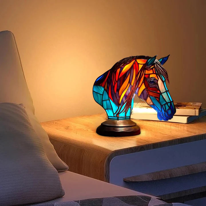 Light Horse - handmade lamp that makes hearts shine