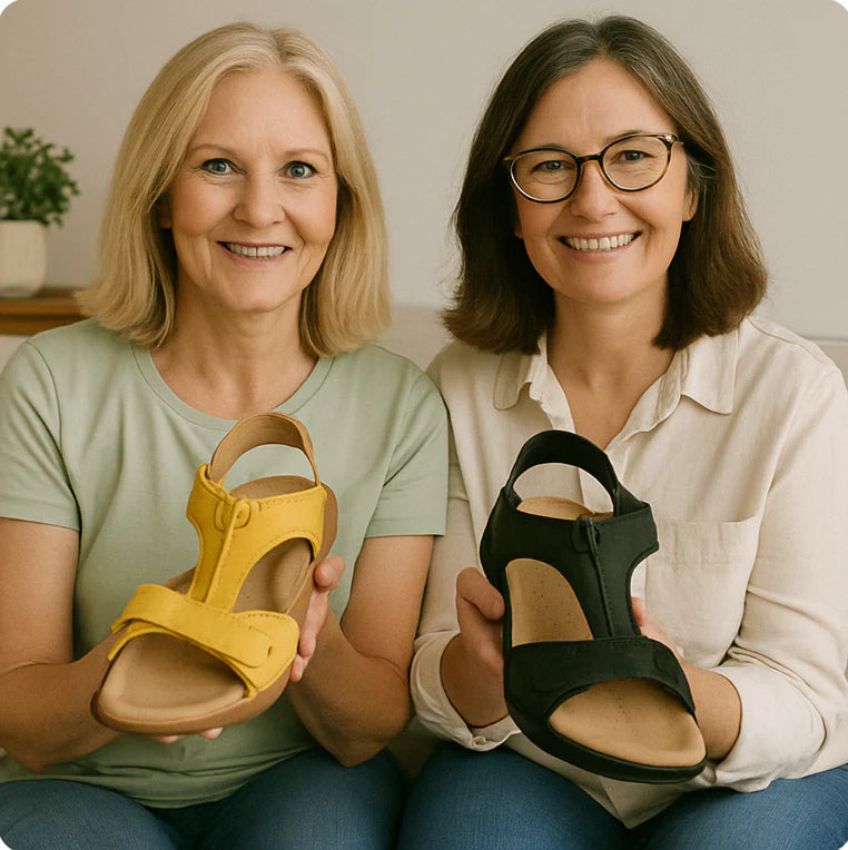OrthoSun™ - ergonomic orthopaedic sandals for pain relief