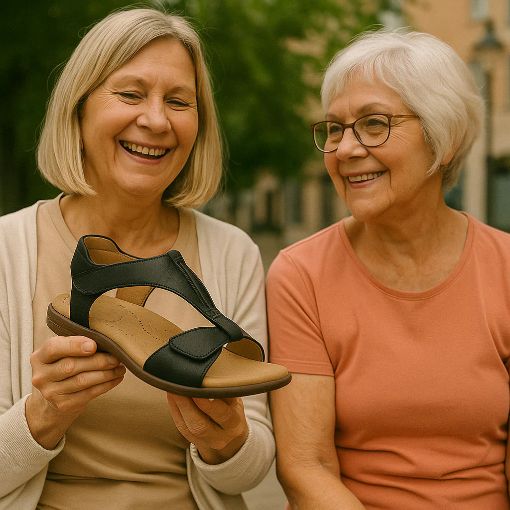 OrthoSun™ - ergonomic orthopaedic sandals for pain relief