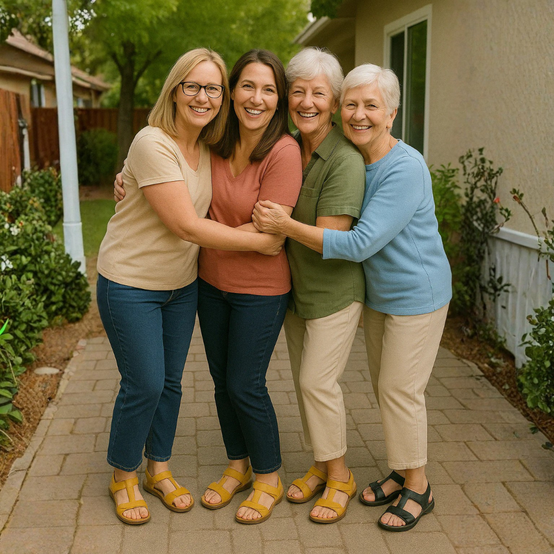 OrthoSun™ - ergonomic orthopaedic sandals for pain relief