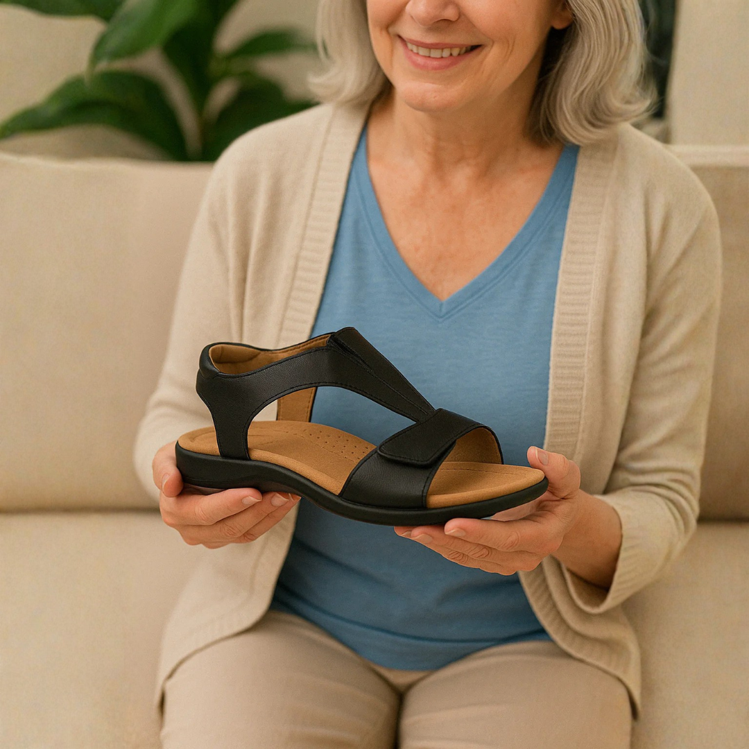 OrthoSun™ - ergonomic orthopaedic sandals for pain relief
